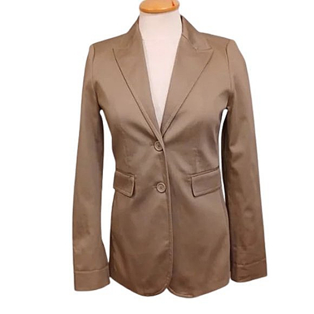 Jacob Stretch Polished Cotton Blazer/Jacket NEW- Sz. Sm